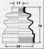 BORG & BECK BCB2382 Bellow, driveshaft